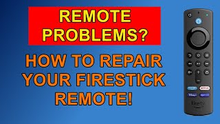How to Get your Firestick Remote working plus alternative methods