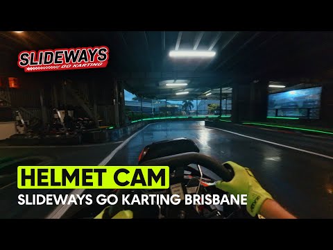 Slideways Go Karting Brisbane | Pro Kart Session in 2025 (Helmet POV)
