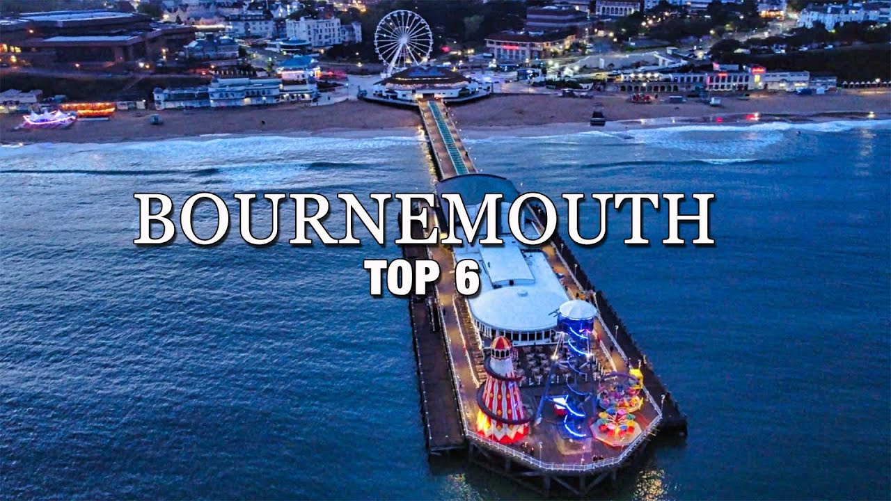 TOP 6 PLACES TO VISIT IN BOURNEMOUTH | 4K