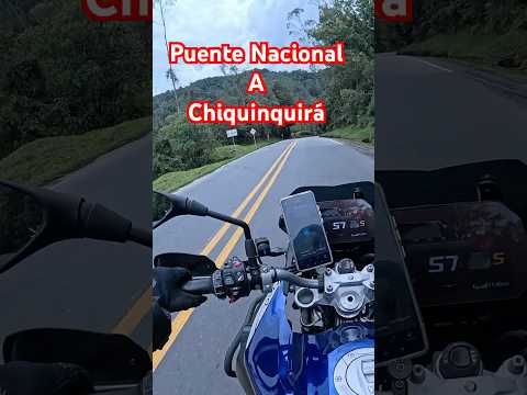Puente  Nacional a Bogotá parte ll por Colombia en moto #colombia #moto #motorcycle #motovlog