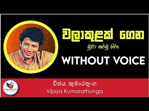 Walakulak Gena Muwa Karamu Karaoke - Wijaya Kumarathunga || Sinhala Karaoke || Sinhala Karaoke Songs
