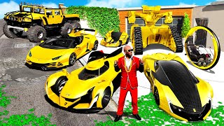 Collecting GOOGILLIONAIRE CARS in GTA 5!