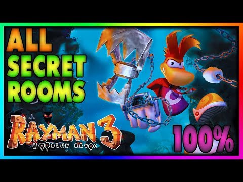 Rayman 3: Hoodlum Havoc | ALL Secret Rooms