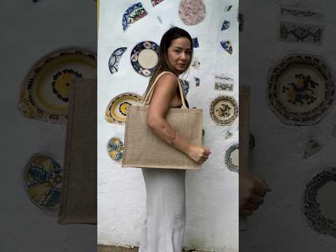 BOLSA DE JUTA ALÇA ÚNICA - sem personalização
