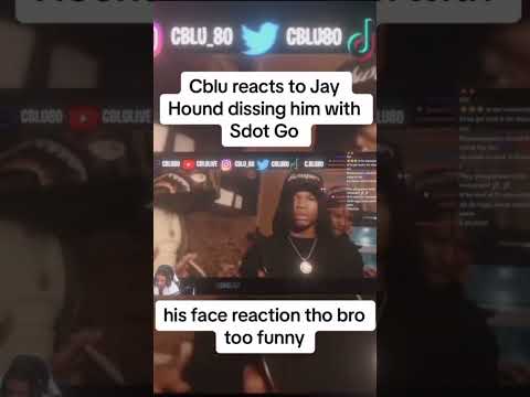 Cblu ♿️Reacts To Jay Hound 🧹Dissing Him 😂