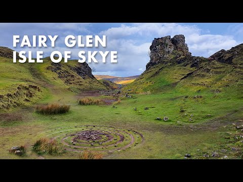 ISLE OF SKYE - Fairy Glen | Scotland walking tour | 4K