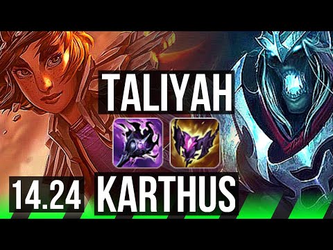 TALIYAH vs KARTHUS (JGL) | NA Master | 14.24