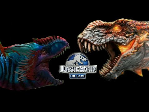YUDON VS ALPHA 06 - DINOSAURS BATTLE - Jurassic world the game