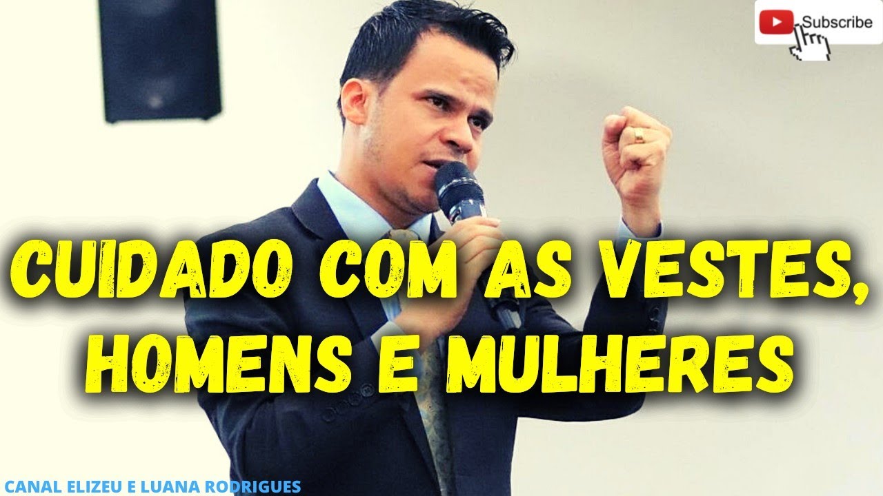 ELIZEU RODRIGUES- CUIDADO COM AS VESTES, HOMENS E MULHERES