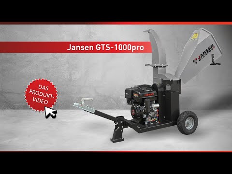Jansen GTS-1000 Pro benzinmotoros ágdaráló - Legjobb áron az országban
