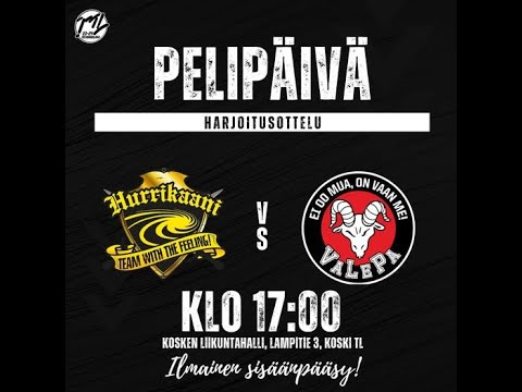 Hurrikaani - Valepa Harjoitusottelu 23.9.2023 17:00