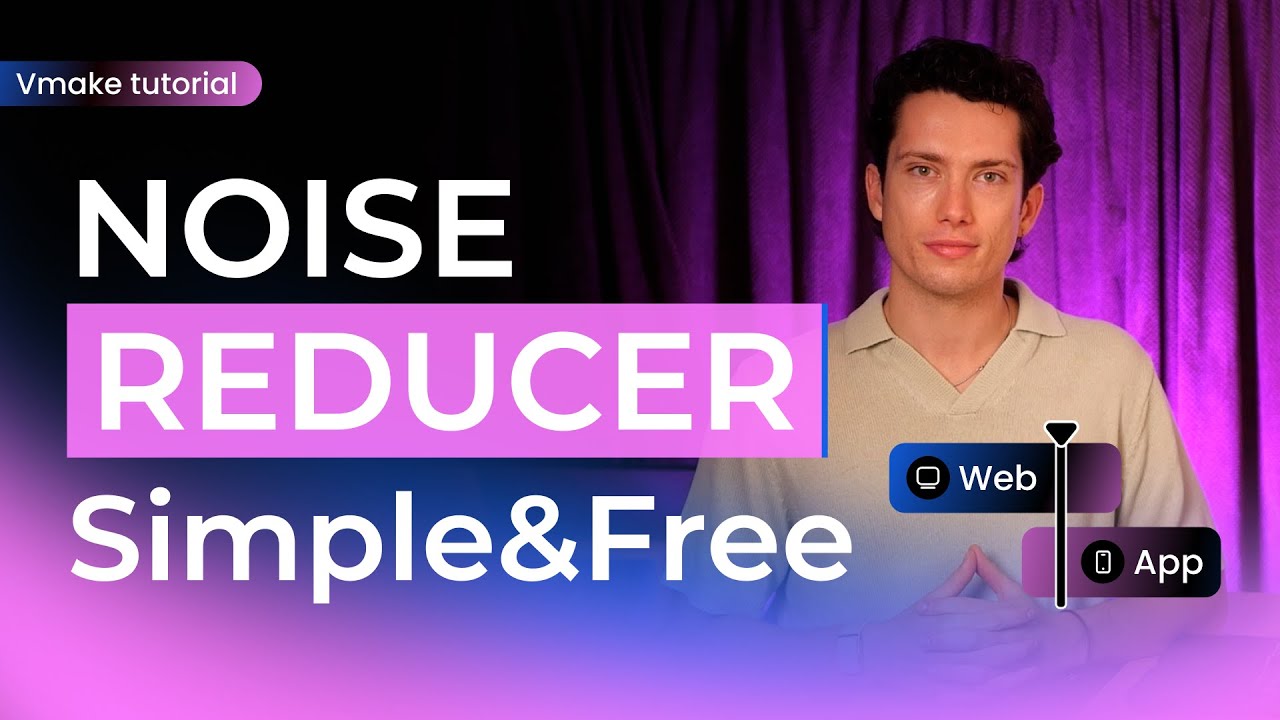 How to remove background noise from videos?