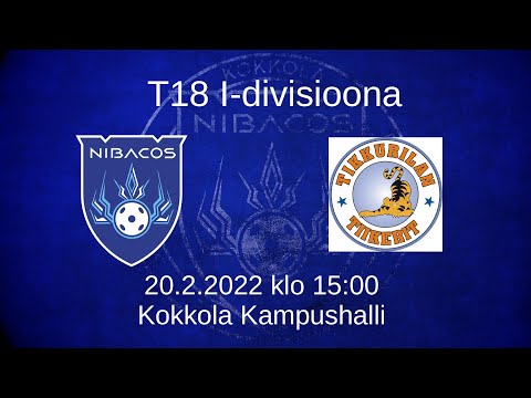 T18 I-divisioona  Nibacos - Tiikerit  20.2.2022