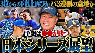 【日本シリーズ展望】予想は4勝1敗で◯◯!!初戦は上沢vs石田の先発「ホークス打線が1番嫌なのはこの投手!」エンカーナシオン離脱で打線の核は誰に!?【横浜DeNA対ソフトバンク】