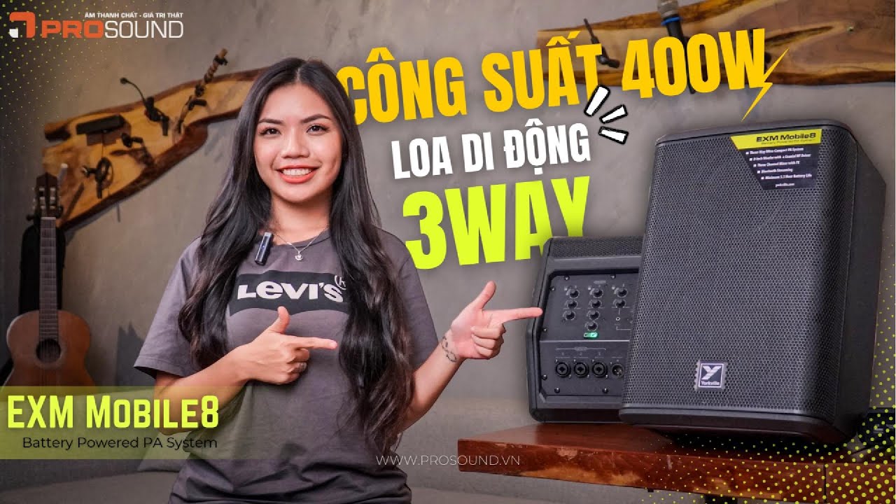 Loa Di Động 3 Đường Tiếng Đỉnh Nhất Trong Các Loại Loa Di Động Yorkville EXMMOBILE8
