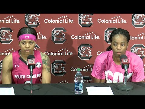 POSTGAME: Destanni Henderson, Doniyah Cliney on Georgia — 2/14/19
