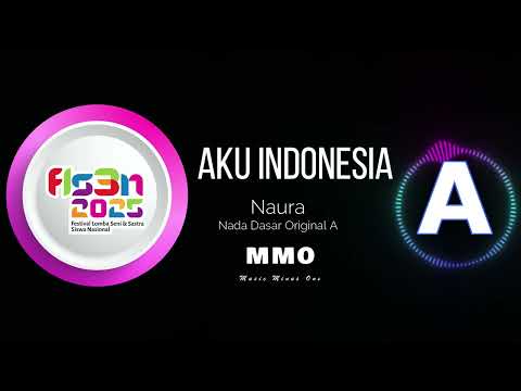 Aku Indonesia - Karaoke FLS3N  2025 Nada Dasar A