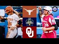 Texas Vs 1 Oklahoma Highlights WCWS Finals Game 1 2022 College Softball Highlights