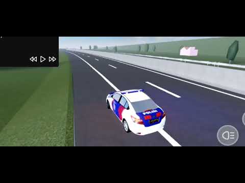 Pengejaran mobil polisi dengan mobil wuling di roblox cdid part 3