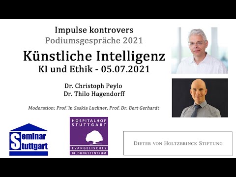 Podiumsdiskussion: KI und Ethik - 5.7.2021 Hospitalhof Stuttgart