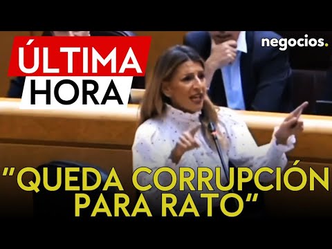 ÚLTIMA HORA | Lapsus de Yolanda Díaz en el Senado: “queda Gobierno de corrupción para rato”