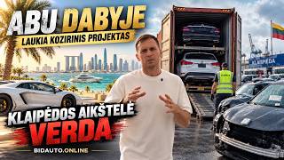Abu Dabyje laukia KOZIRINIS NT projektas.Klaipėdos aikštelė VERDA.