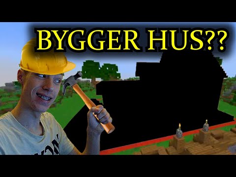 BYGGER MITT EGET HUS I MINECRAFT?!