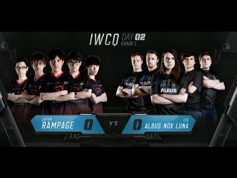 RPG vs ANX Highlights   RAMPAGE vs ALBUS NOX LUNA – IWCQ BRAZIL 2016 – Day 2
