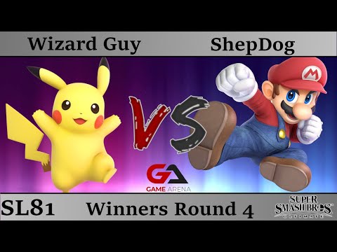 SMASHLAN'D 81 - Winners Round 4: WU | Wizard Guy (Pikachu) vs ShepDog (Mario)