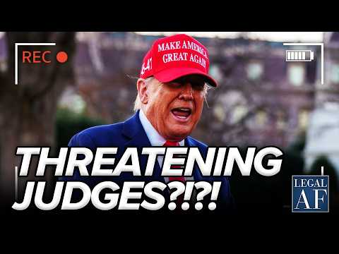 Trump LOSES IT as JUDGES CORNER HIM