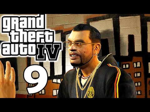 MANNY CLEANS STREETS!😂 - Grand Theft Auto IV Walkthrough - Part 9