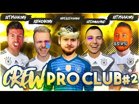 The COMPLETE CHAOS continues .. FIFA 18 CREW Pro Clubs #2
