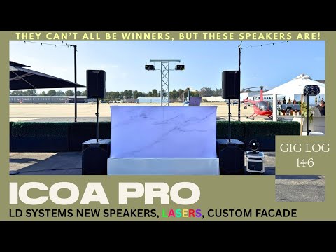 GIG LOG 146 | THEY CAN'T ALL BE WINNERS...BUT THE LD ICOA PROS ARE! | LASERS, BATTERY-POWERED SUB