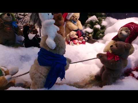 Exposição de Natal em Dusseldorf na Galeria Kaufhof