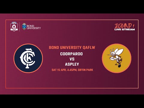 LIVE QAFLW ROUND 1 - Coorparoo v Aspley