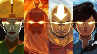 Top 50 Strongest Avatar The Last Airbender &amp; Legend of Korra Characters 安昂 柯拉 [Series Finale]