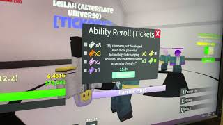 Rolling 15+ ticket in Ultra Unfair