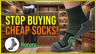 Say Goodbye Blisters with Horuru Cushioned Athletic Socks!