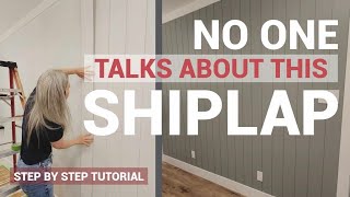 Don’t Buy $15 Shiplap Boards - Make them for $2 | Full DIY Wall Tutorial