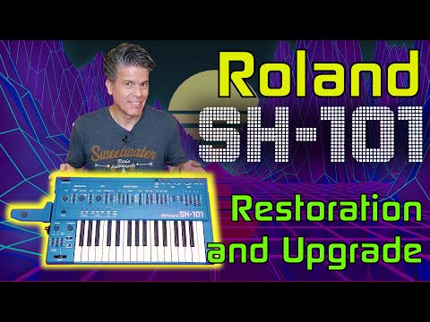 Roland SH-101: Repair, Restoration and Upgrade of a Classic 80's Synth!