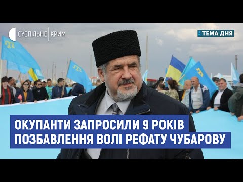 Звинувачення окупантів запросило 9 років позбавлення волі Рефату Чубарову | Тема дня