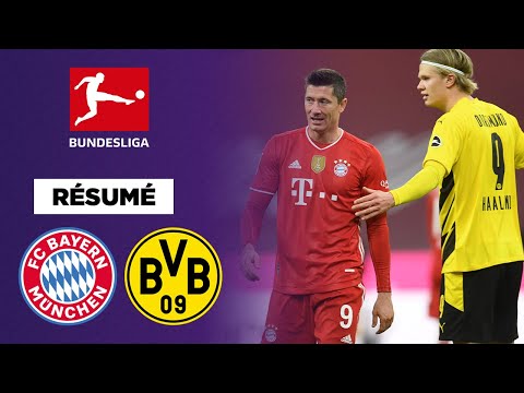 🇩🇪 Résumé : Un triplé de Lewandowski et le Bayern remporte le Klassiker contre Dortmund