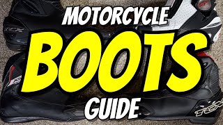 Motorcycle Riding Gear Guide - Part Four - Boots