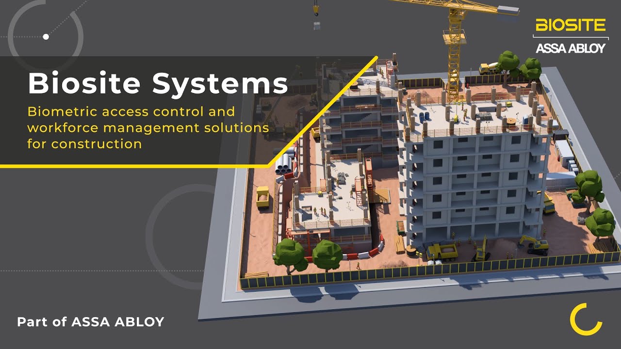 Biometric access control & workforce management solutions for construction | Biosite Systems Ltd