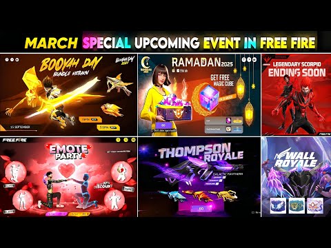 Upcoming Events in Free Fire l Free Fire New Event l Ff New Event l Valentine Emote Party Event 2026
