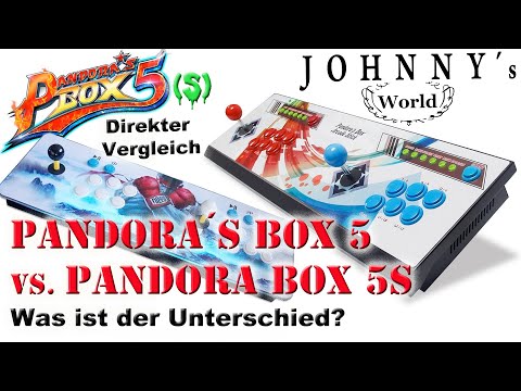 Pandoras Box 5 vs. Pandoras 5S - was ist der Unterschied? Ein direkter Vergleich! Review auf Deutsch