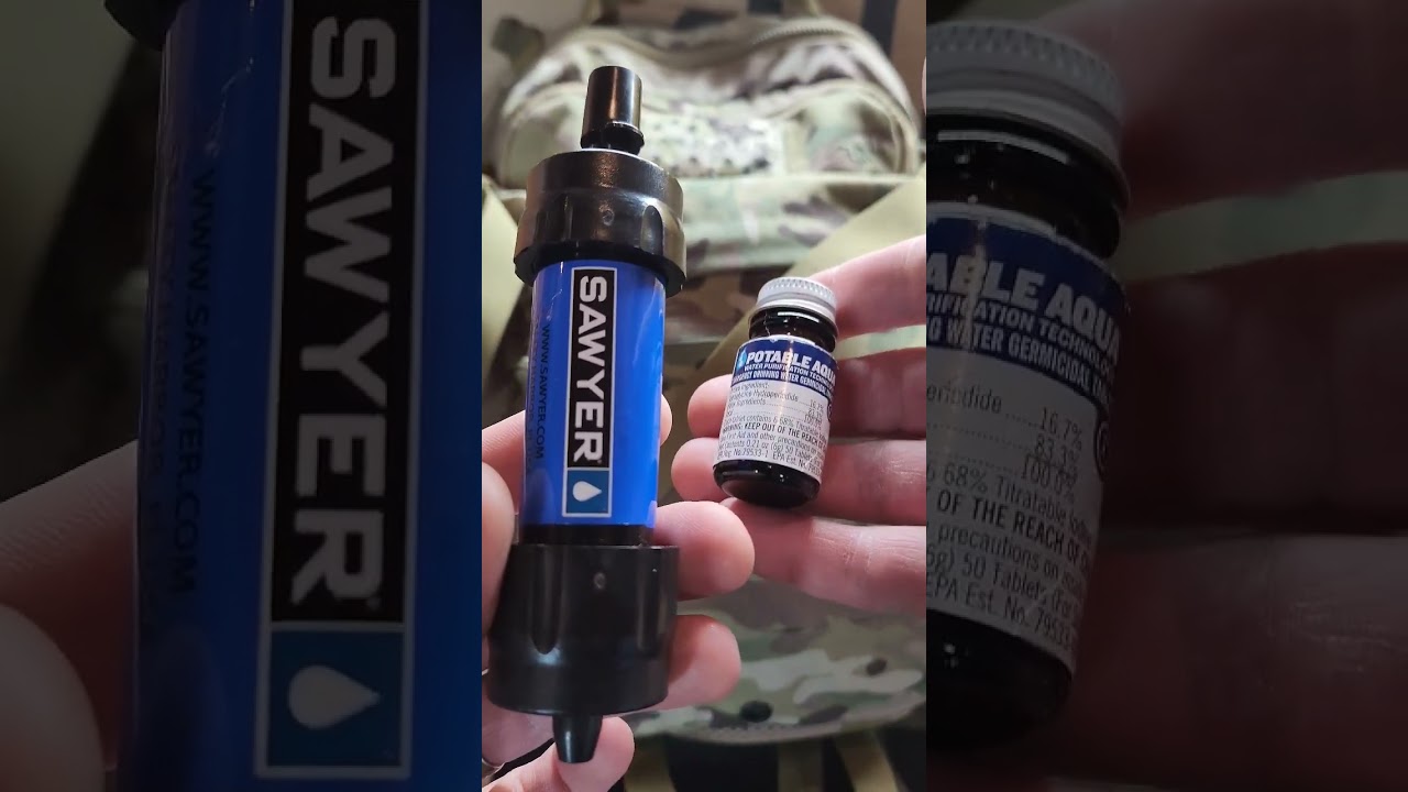One Problem With Sawyer Mini Water Filters #shorts #prepping #shtf