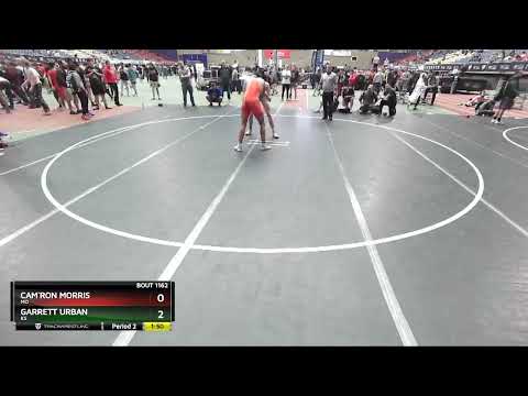 195 Lbs Champ. Round 1 - Cam`Ron Morris, MO Vs Garrett Urban, KS 7475