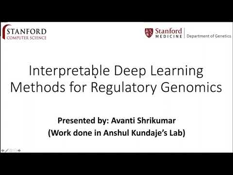Avanti Shrikumar (Stanford University) - Kipoi Seminar - YouTube