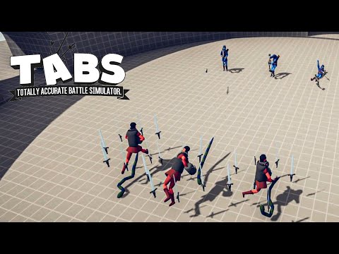 TABS - SPOOKY Team VS ANCIENT Team   - Totally Accurate Battle Simulator